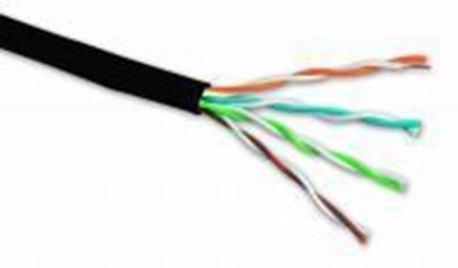 Picture of Solarix Instalační kabel Solarix venkovní UTP, Cat5E, drát, PE, box 305m SXKD-5E-UTP-PE
