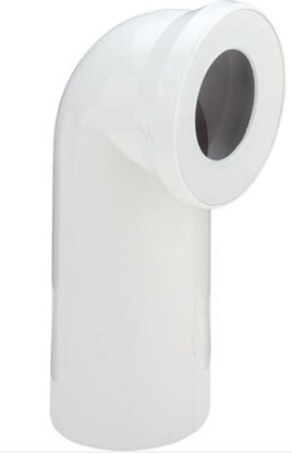 Picture of WC līkums 90° balts Viega