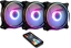 Attēls no Wentylator Argus RGB RS-08 3-pack + Hub + Pilot (88885541)