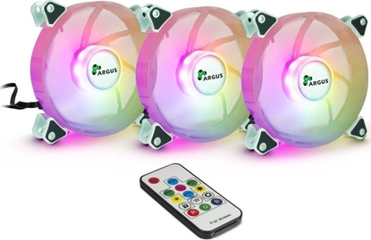 Picture of Wentylator Argus RS-061 RGB 3-pack + Hub (88885530)
