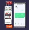 Изображение Wi-Fi Vienfāzes elektrības skaitītājs ar iesl./izsl. Releju | iOS, Android App TUYA | 50A | DIN