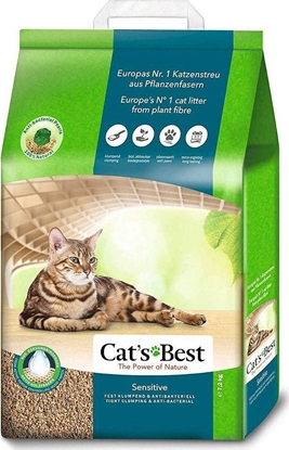 Picture of wirek dla kota Cats Best Sensitive Naturalny 20 l