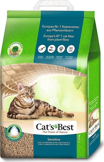 Picture of wirek dla kota Cats Best Sensitive Naturalny 20 l