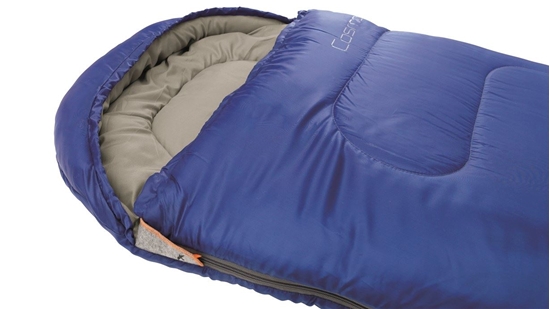 Изображение Easy Camp Cosmos Blue Sleeping Bag, Blue | Easy Camp | Cosmos | Sleeping bag | 210x75 cm | +22/+8/-5 °C | Two-way open-end, autolock
