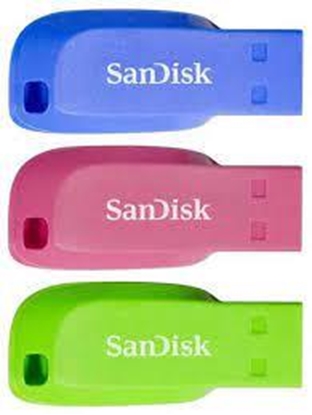 Picture of MEMORY DRIVE FLASH USB2 16GB/3PCS SDCZ50C-016G-B46T SANDISK