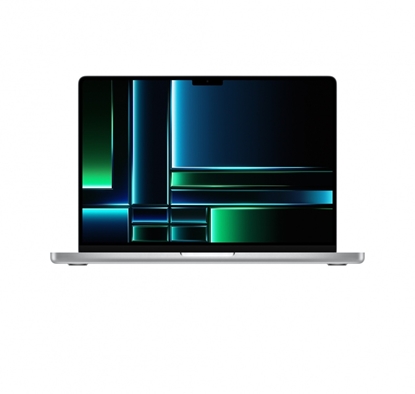 Attēls no Notebook|APPLE|MacBook Pro|MPHH3ZE/A|14.2"|3024x1964|RAM 16GB|SSD 512GB|16-Core GPU|Integrated|ENG|macOS Ventura|Silver|1.6 kg|MPHH3ZE/A