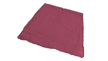 Picture of Outwell Champ Kids Deep Red Sleeping Bag 150 x 70 cm  2 way open, L-shape