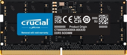 Attēls no Crucial DDR5-5200           16GB SODIMM CL42 (16Gbit)