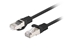 Picture of Patchcord kat.6 FTP 0.25M 10-pack fluke passed czarny