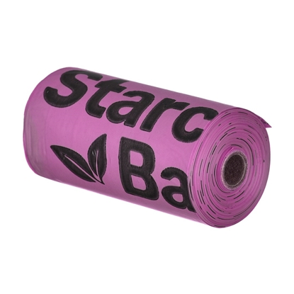 Изображение STARCH BAG - Dog poop bags - 1 x 15 pcs