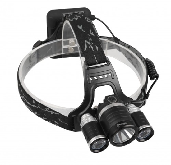 Picture of 16W Galvas lukturis 900lm+2x300lm IP67 200m