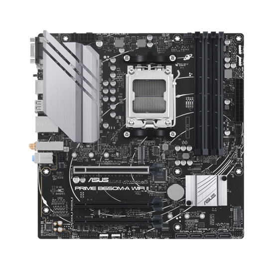 Picture of ASUS PRIME B650M-A WIFI II AMD B650 Socket AM5 micro ATX