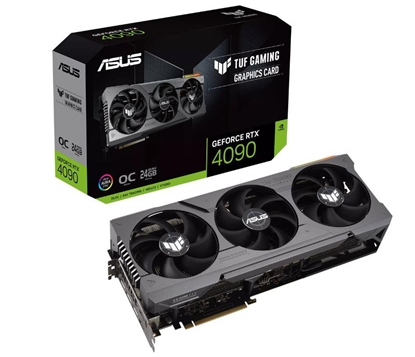 Picture of ASUS TUF Gaming TUF-RTX4090-O24G-GAMING NVIDIA GeForce RTX 4090 24 GB GDDR6X