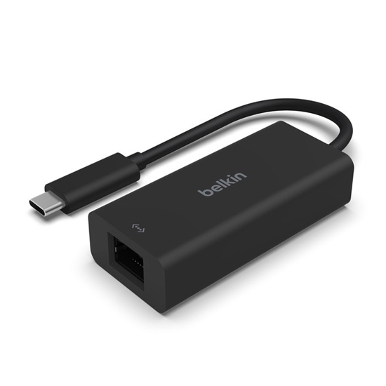 Изображение Belkin USB-C to  2,5GB Ethernet- Adapter, black INC012btBK