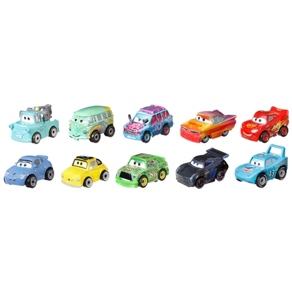 Изображение Disney Pixar Cars Mini Racers 10-Pack Assortment