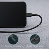 Picture of CB-CL02 Black nylonowy kabel Lightning-USB C | USB Power Delivery USB-PD | 1.2m | certyfikat MFi Apple