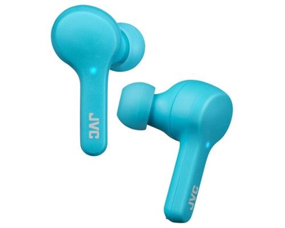 Изображение JVC HA-A7T-AN Headset True Wireless Stereo (TWS) In-ear Calls/Music Micro-USB Bluetooth Blue