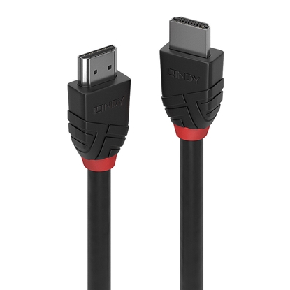 Picture of Lindy 36774 HDMI cable 5 m HDMI Type A (Standard) 3 x HDMI Type A (Standard) Black