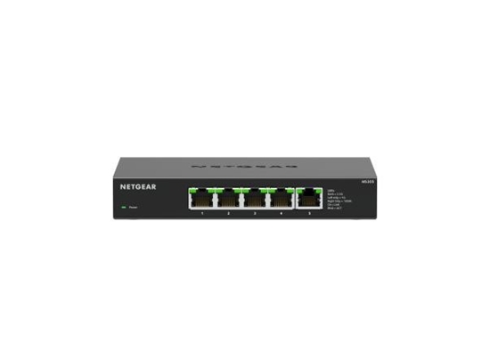 Picture of NETGEAR MS305-100EUS network switch Unmanaged 2.5G Ethernet (100/1000/2500) Black