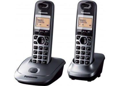 Picture of Panasonic KX-TG2512 DECT telephone Caller ID Grey