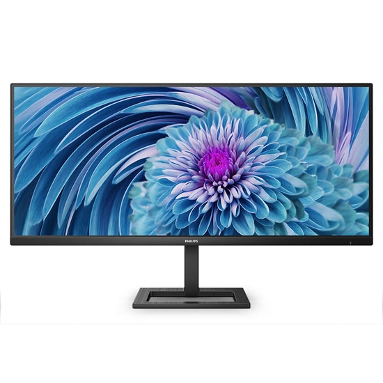 Изображение Philips E Line 346E2LAE/00 LED display 86.4 cm (34") 3440 x 1440 pixels Wide Quad HD LCD Black