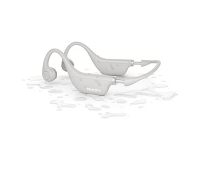 Picture of Philips TAK4607GY/00 headphones/headset Wireless Ear-hook Music Bluetooth Grey