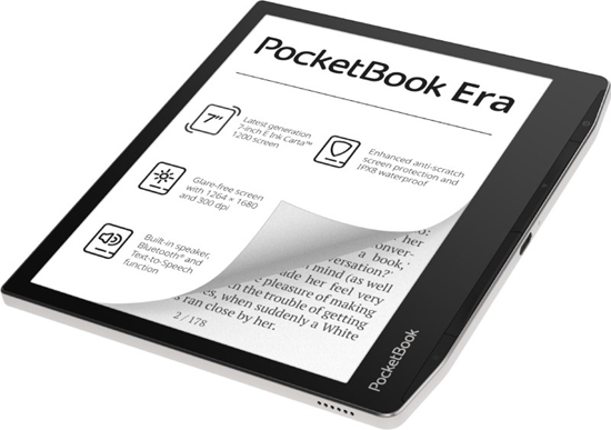 Изображение PocketBook 700 Era Silver e-book reader Touchscreen 16 GB Black, Silver