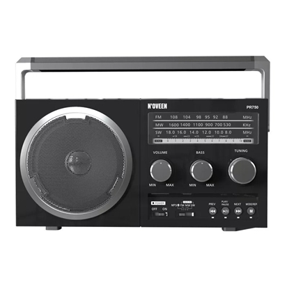 Picture of Portable radio N'oveen PR750 Black