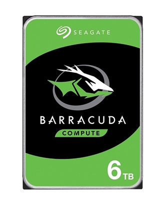 Attēls no Seagate Barracuda 6TB 3.5" 6000 GB Serial ATA III