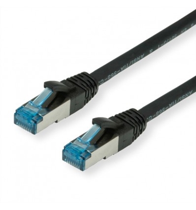 Picture of VALUE S/FTP Patch Cord Cat.6A, black, 0.3 m
