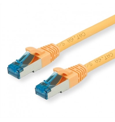 Picture of VALUE S/FTP Patch Cord Cat.6A, yellow, 0.3 m