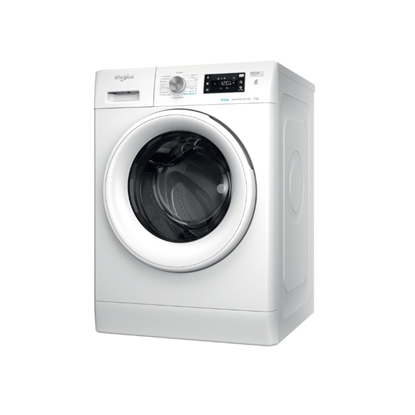 Изображение WHIRLPOOL Washing machine FFB 7259 WV EE, 7 kg, 1200 rpm, Energy class B, Depth 57.5 cm, Steam refresh, Inverter motor