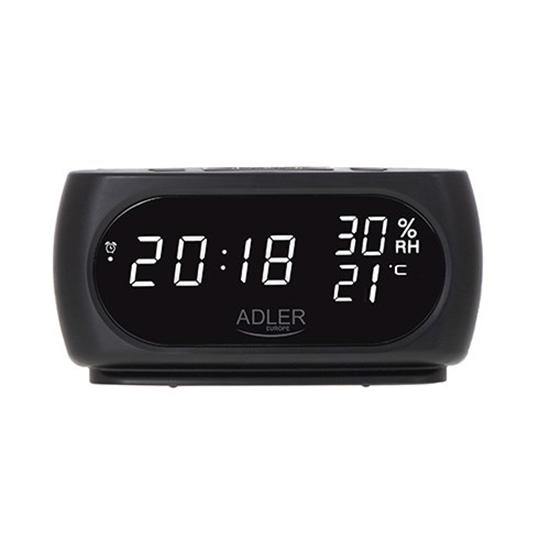 Picture of Adler AD 1186 alarm clock Digital alarm clock Black