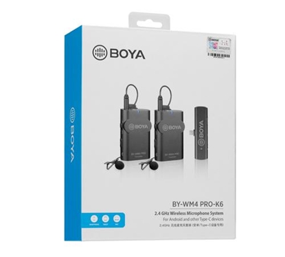 Picture of BOYA BY-WM4 PRO-K6 wireless microphone system