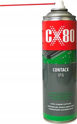 Attēls no CX80 CONTACX Preparat czyszczący elektrotechniczny Duospray 500ml