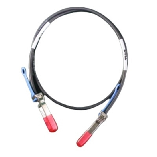 Picture of DELL 470-AAVH fibre optic cable 1 m SFP+ Black