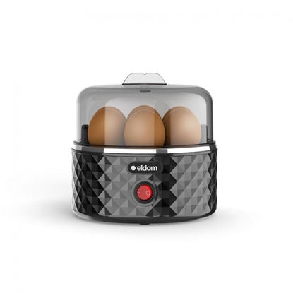 Picture of EM101C ELDOM Egg cooker EGGO, 1-7 eggs, 380 W, adjustable cooking hardness