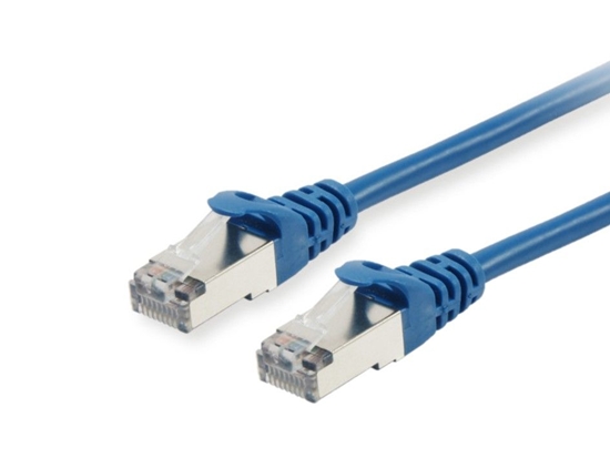 Изображение Equip Cat.6 S/FTP Patch Cable, 1.0m, Blue