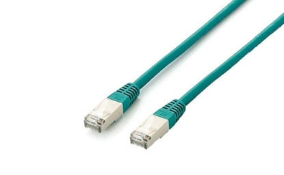 Attēls no Equip Cat.6A Platinum S/FTP Patch Cable, 3.0m, Green