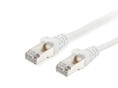 Attēls no Equip Cat.6A S/FTP Patch Cable, 0.25m, White