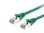 Attēls no Equip Cat.6A S/FTP Patch Cable, 0.5m, Green