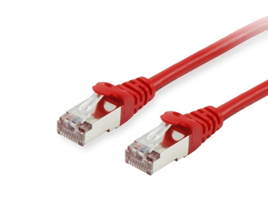 Изображение Equip Cat.6A S/FTP Patch Cable, 20m, Red