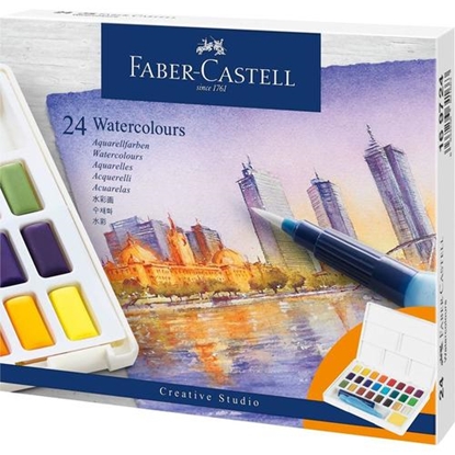 Изображение Faber-Castell 169724 water based paint Multi Palette 24 pc(s)