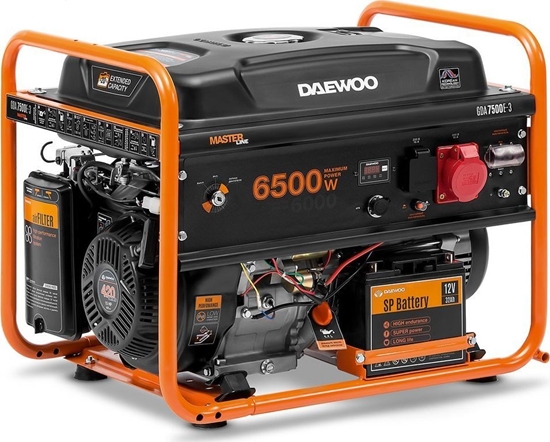 Picture of PETROL GENERATOR 6.5KW 380V/GDA 7500E-3 DAEWOO