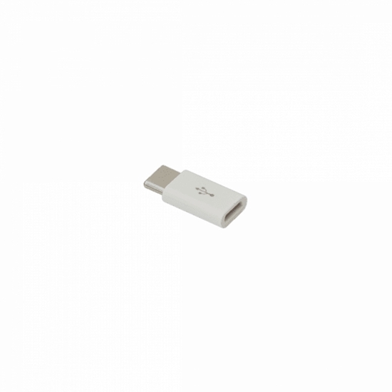 Picture of Sbox AD.USB-C W Micro USB 2.0 F. -> TYPE C M. White