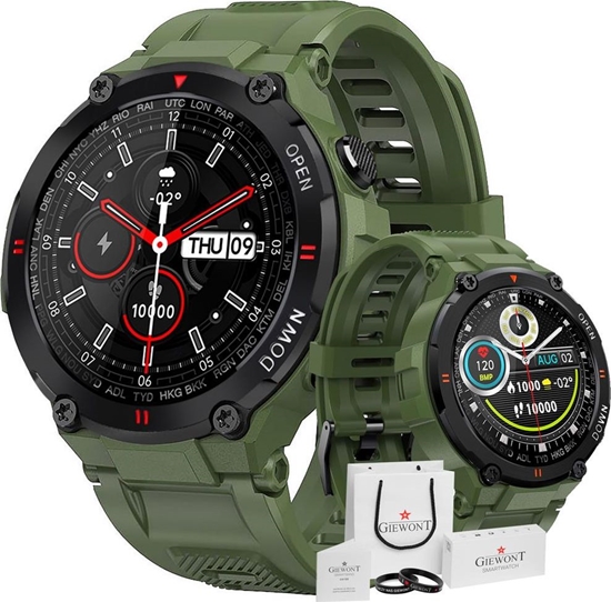 Picture of Smartwatch Giewont GW430-3 Zielony  (GW430-3)