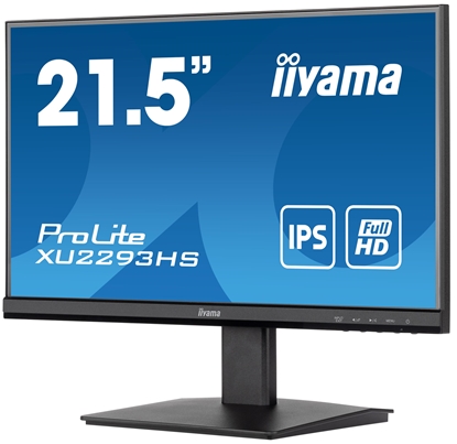 Attēls no iiyama ProLite XU2293HS-B5 computer monitor 54.6 cm (21.5") 1920 x 1080 pixels Full HD LED Black