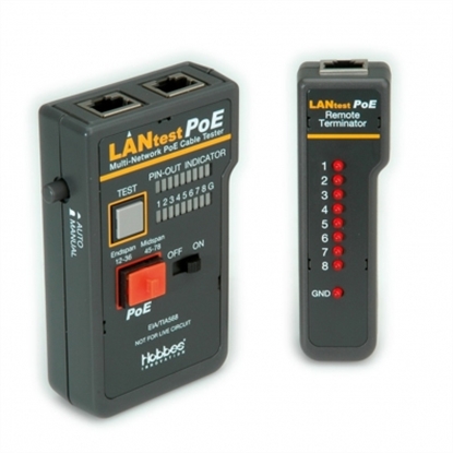 Attēls no HOBBES LANtest Multinetwork PoE Cable Tester