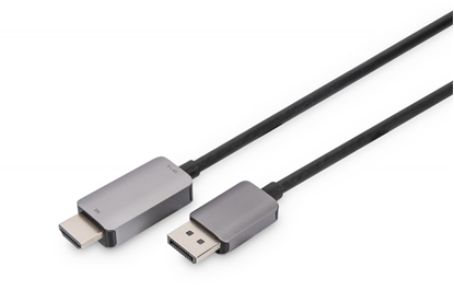 Изображение Digitus 8K DisplayPort Adapter Cable, DP to HDMI Type A