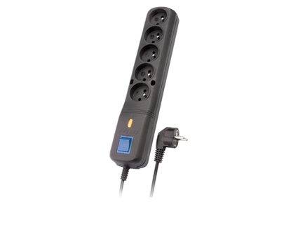 Attēls no Power strip Lestar LV-530W 5W black 3M